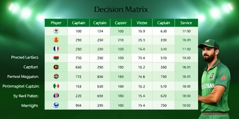 82Lottery captain decision matrix